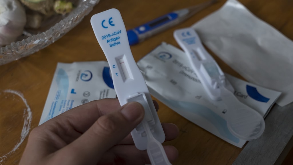 Zelftest op basis van speeksel.