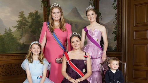 Prinses Amalia draagt huwelijkstiara van koningin Máxima