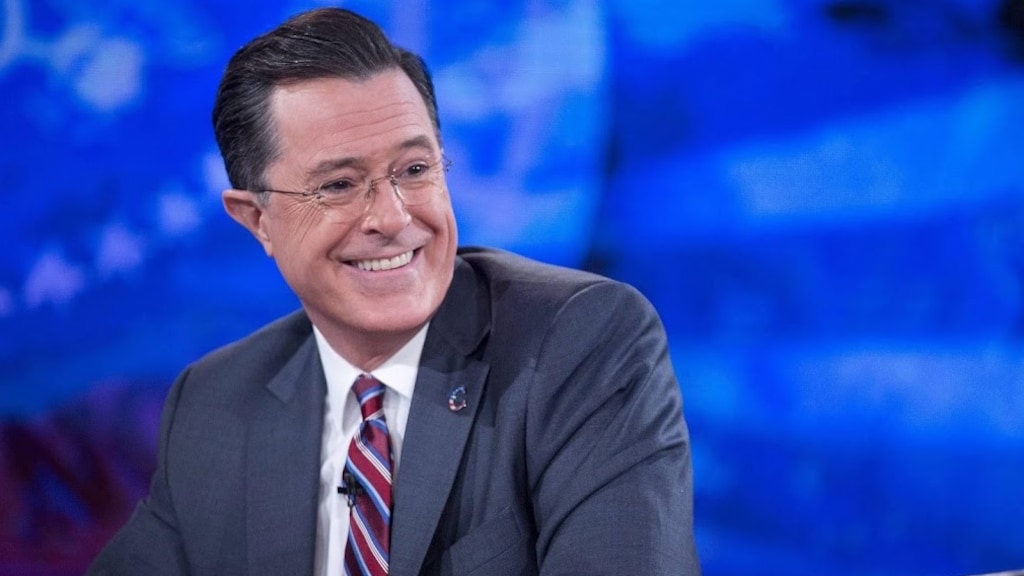 Crew Stephen Colbert gearresteerd tijdens item over Capitool