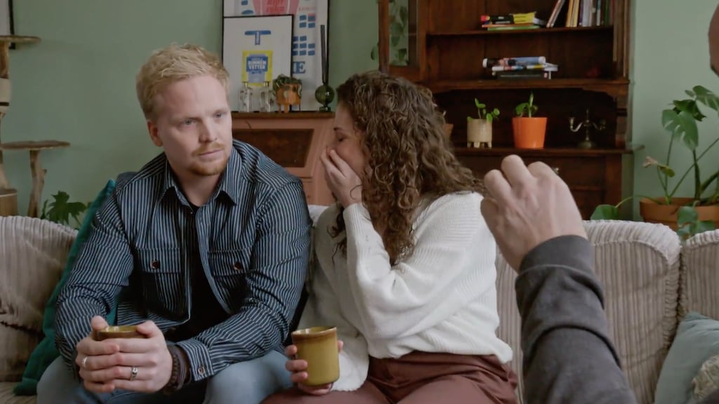 Rob en Lotte krijgen het goede nieuws van Alex