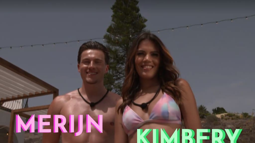 Merijn en Kimberley uit Love Island