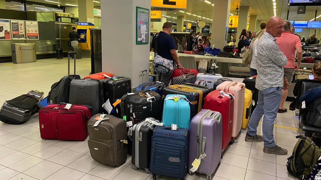 Onbeheerde bagage op Schiphol