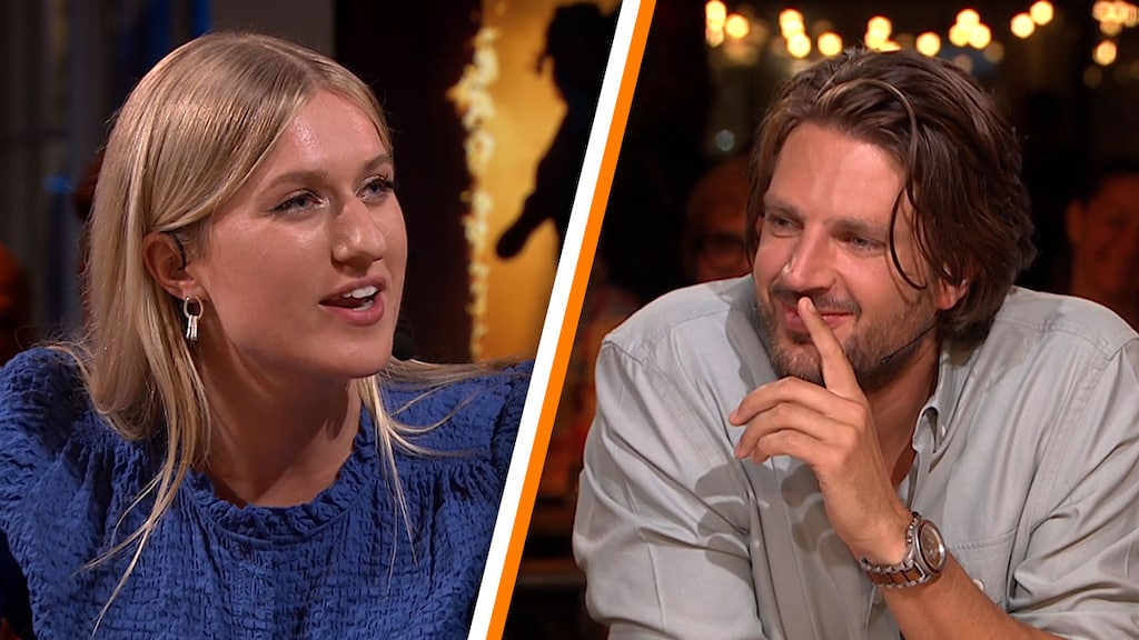 Britt Dekker zorgt voor rode oortjes bij Renze: 'Jij kan toch dekken en werken tegelijk?'