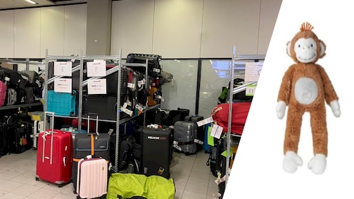 Weken (tevergeefs) wachten op je koffer: 'Knuffel van mijn zoontje kwijt'