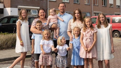 Janneke Jelies uit Een Huis Vol wilde eigenlijk geen kinderen meer na nummer 6