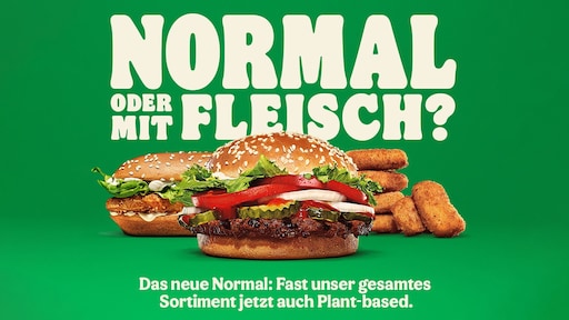 'Normaal, of met vlees?' Bij deze Burger King is vega de norm