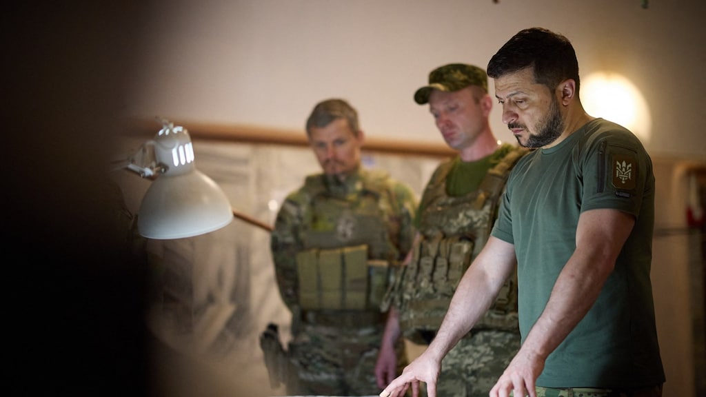 Zelenski: geen wapenstilstand zolang Rusland grondgebied bezet