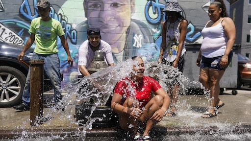 Hittegolven buitelen over elkaar heen: puffen in Azië, Europa en Amerika