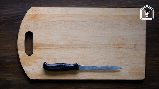 Aha! Daar is dus dat gat in een snijplank voor