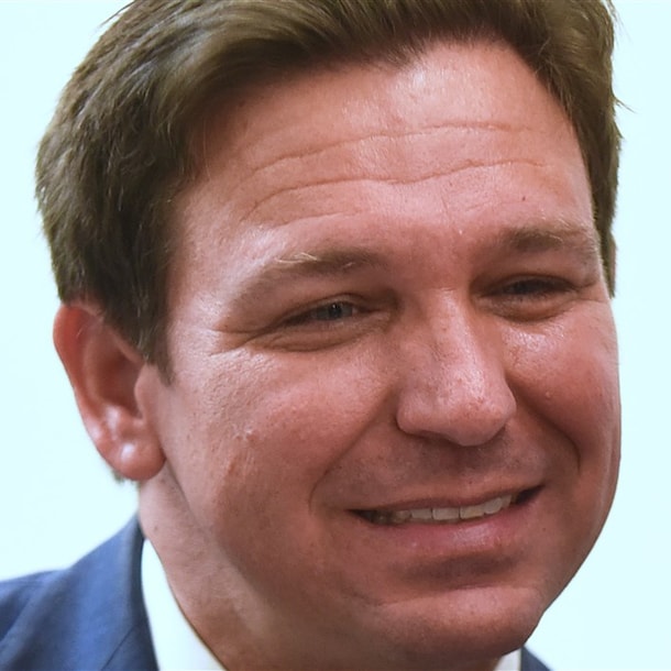 Ron DeSantis, de gouverneur van Florida.
