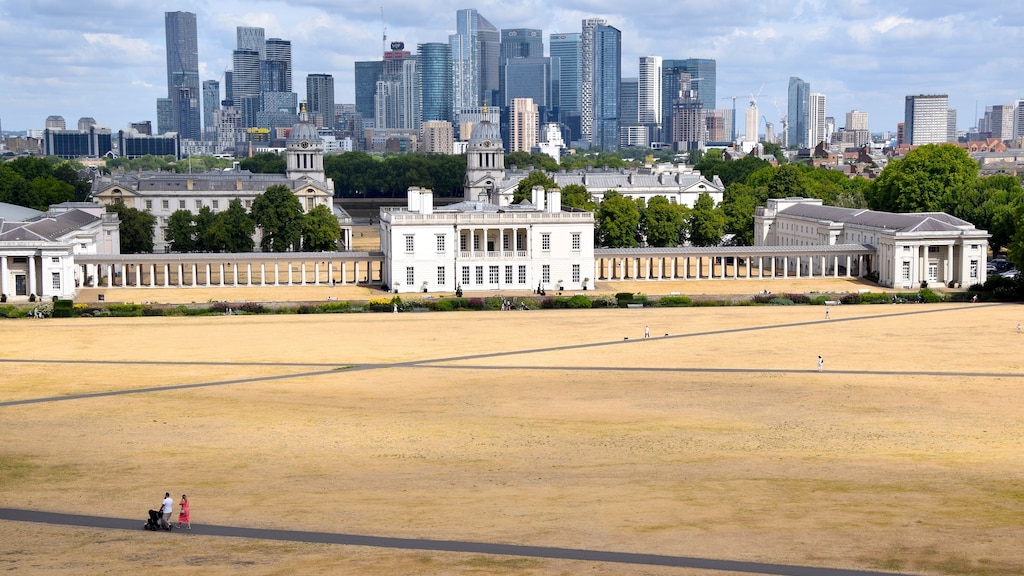 Londen lijkt meer op een woestijn.