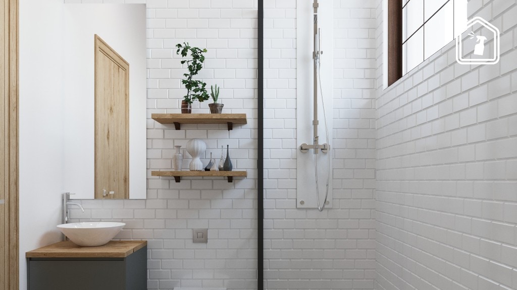 Zo maak (en houd) je de kitrandjes in de badkamer schoon