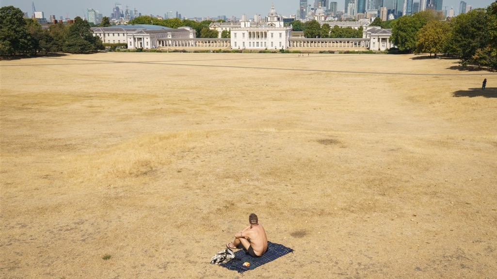 Ook in het Verenigd Koninkrijk gele landschappen.