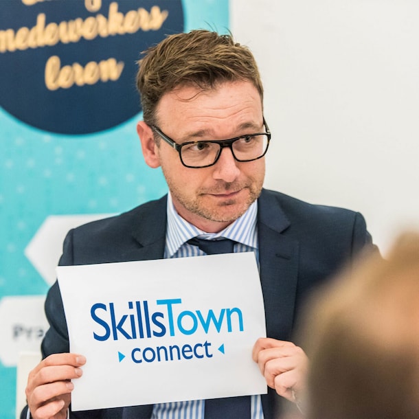 Matthijs Akkenaar, directeur SkillsTown Connect