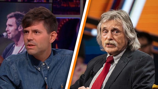 Johan Derksen neemt het op voor Simon Keizer: 'Niet ordinair voor de poen blijven zingen'