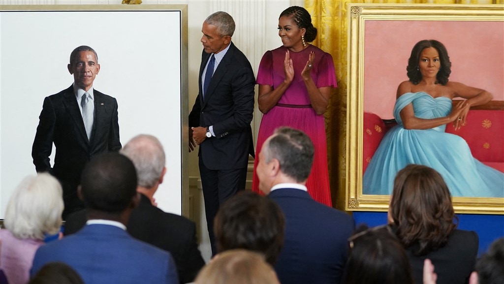 Michelle en Barack Obama