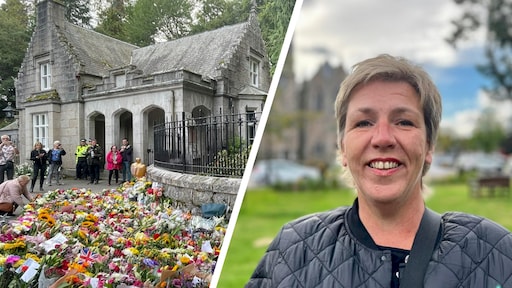 Susan valt als toerist in Schotland midden in afscheid Elizabeth