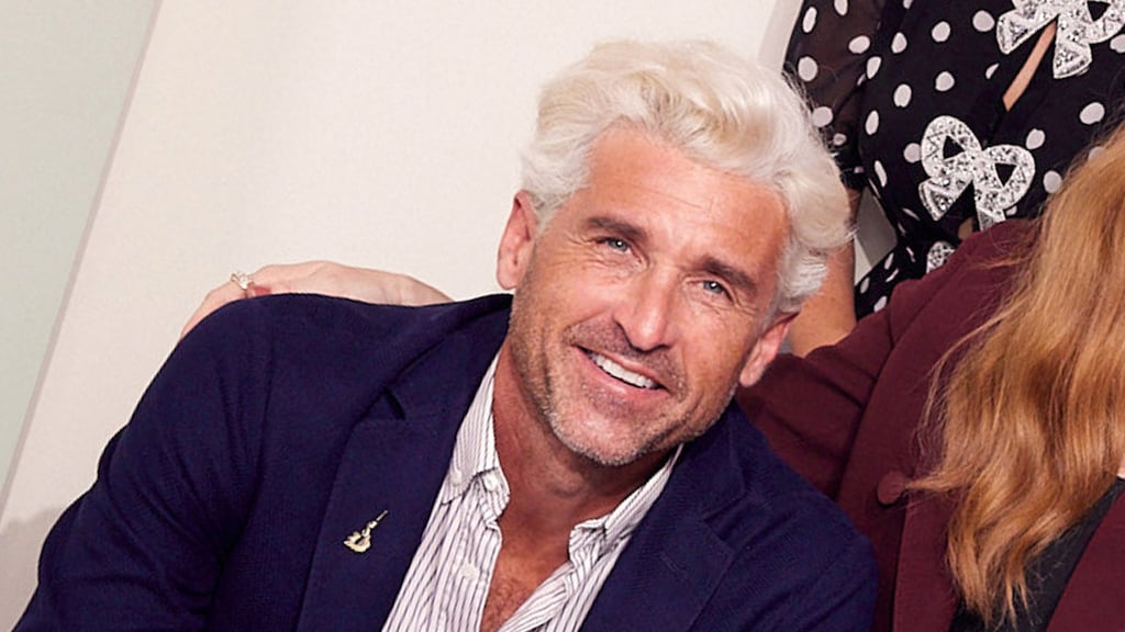 Kinderen Patrick Dempsey schrokken van zijn platinablonde coupe