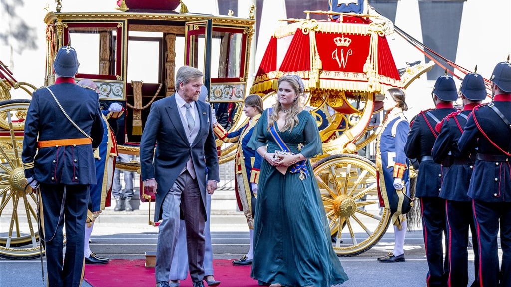 Koning Willem-Alexander en prinses Amalia