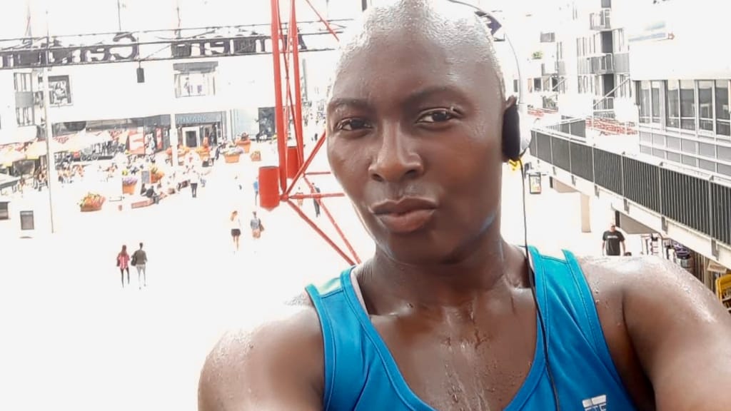 Tijdens het hardlopen kwam het besef