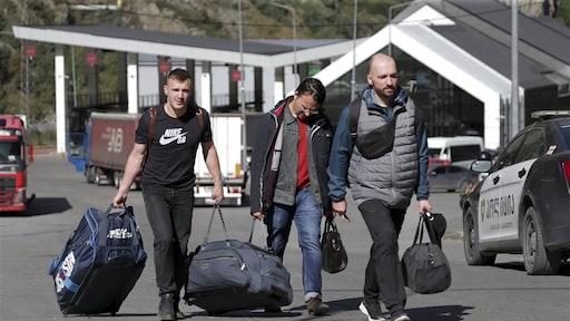 Russen die dienstplicht ontvluchten niet overal in EU welkom