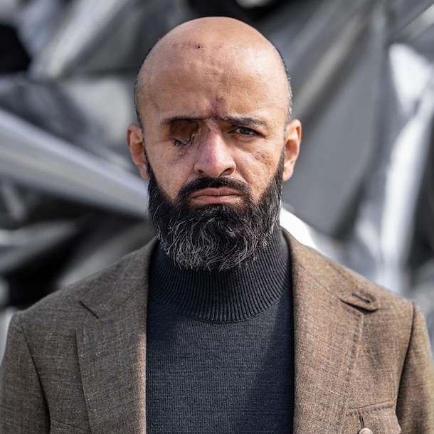 Masi Nayem is het nieuwe gezicht van Oekraïens kledingmerk Indposhiv.