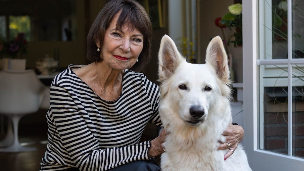 Letty en haar hond Suzie.