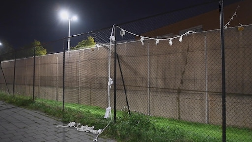 Gevangene probeert te ontsnappen met aan elkaar geknoopte lakens