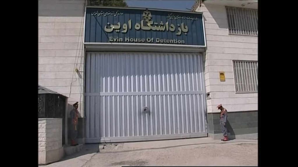 De Evin-gevangenis in Teheran.