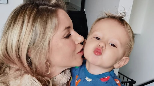 Anouk Hoogendijk alweer twee jaar mama van Sonny: 'Dankbaar'