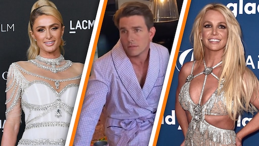Tom Cruise-dubbelganger brengt Britney-serenade aan Paris Hilton