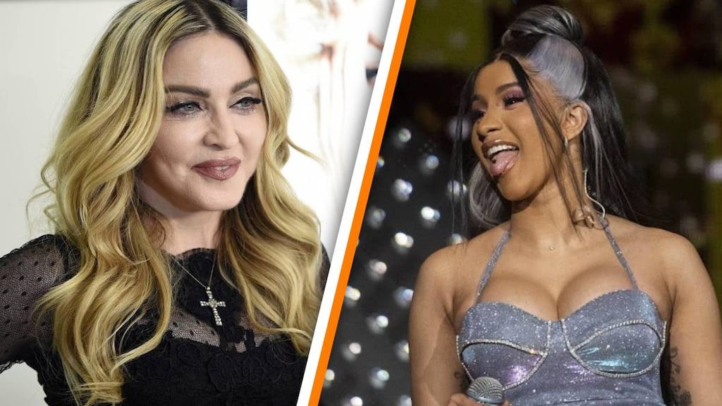 Madonna praat 'ruzie' met Cardi B uit