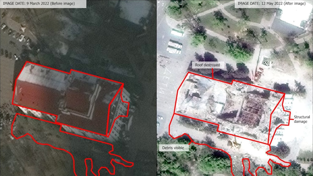 Zo genadeloos sloeg Rusland toe: voor-en-na-foto's van verwoest erfgoed Oekraïne