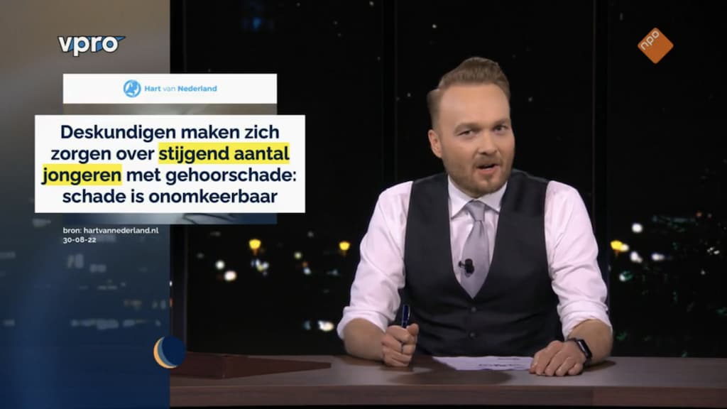 Tinnituspatiënt Arjen Lubach staat versteld van aanpak overheid