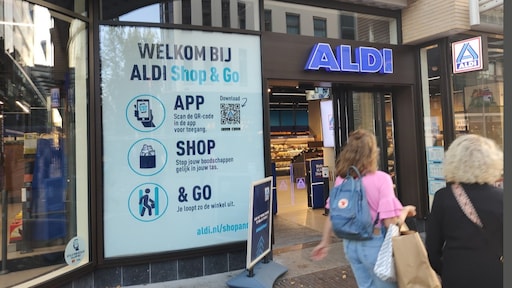 Aldi stopt met kassaloze winkel in Utrecht