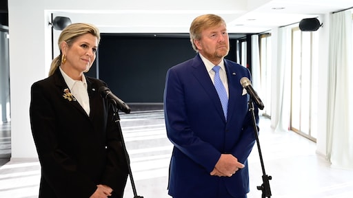 Koning Willem-Alexander geïrriteerd door vragen over Qatar: 'U kunt uw vraag blijven herhalen'