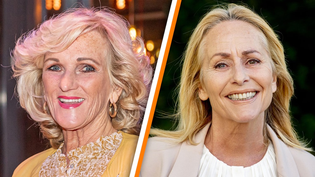 Tineke Schouten en Angela Groothuizen in Scrooge Live