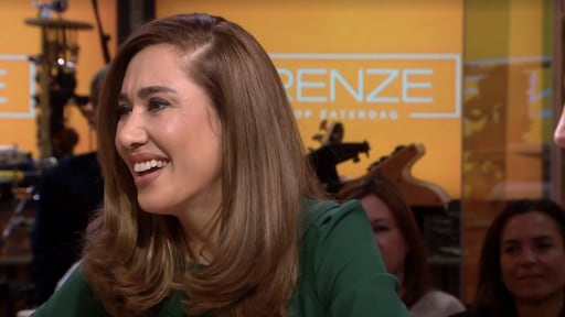 Renze Klamer en Fidan Ekiz houden mini-reünie live op tv