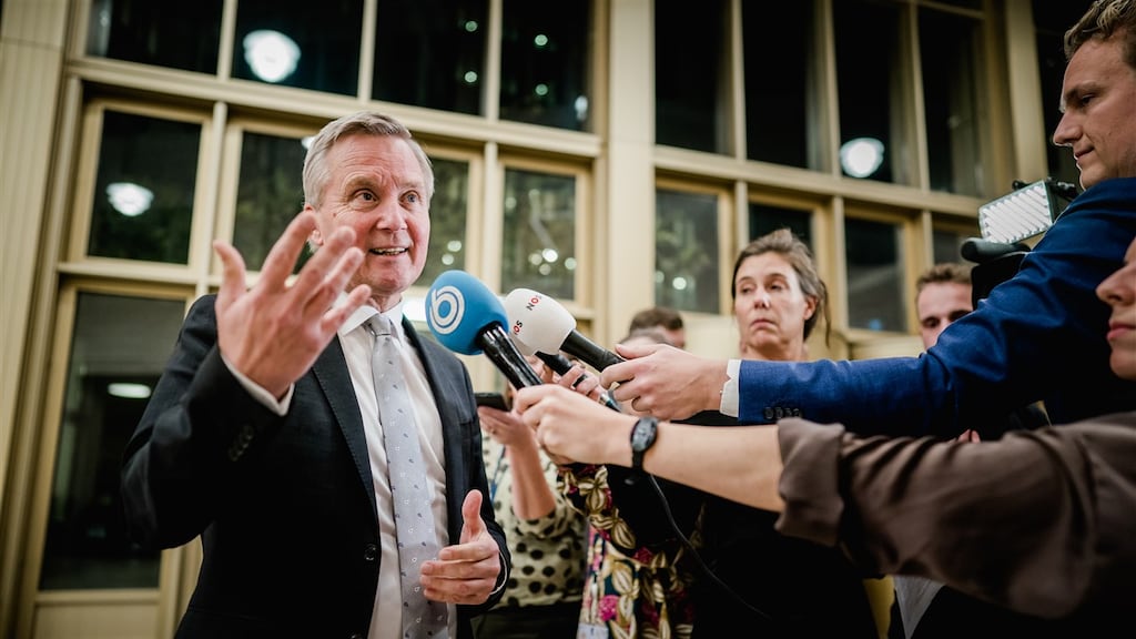 Staatssecretaris Eric van den Burg.