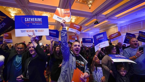 Democraten behouden meerderheid Senaat na winst in Nevada