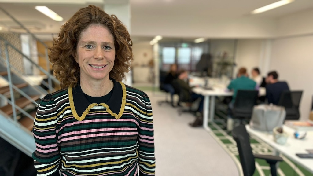 Sportjournalist Barbara Barend