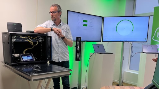 KPN toont '20 keer sneller internet' via glasvezel