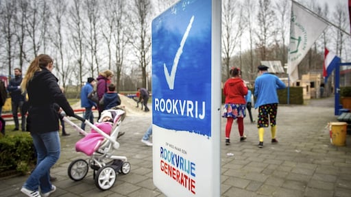 Vanaf 2025 rookverbod in speeltuinen, in 2032 alleen nog tabak te koop bij speciaalzaken