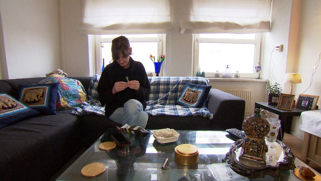 Saskia in haar nieuwe huis