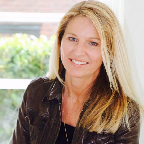 Petra toen ze Olivier net leerde kennen.