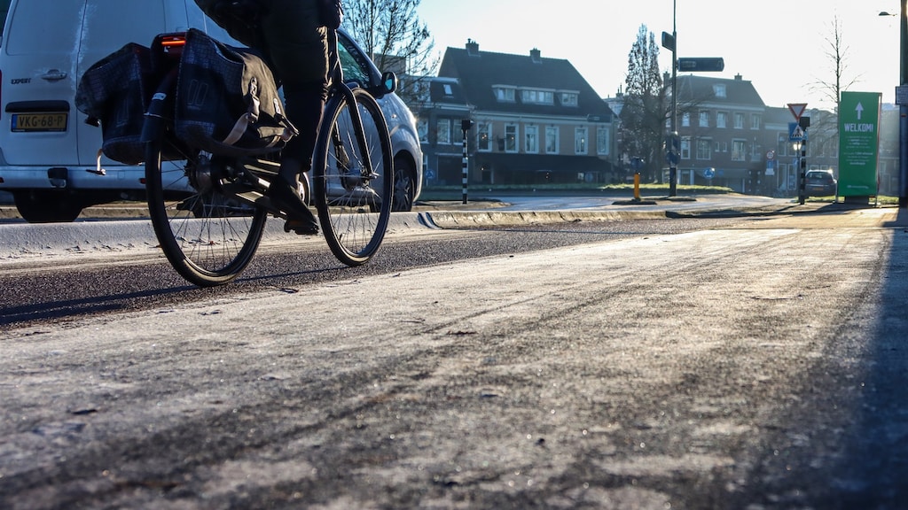 In Eelde eerste lokale ijsdag van het jaar gemeten