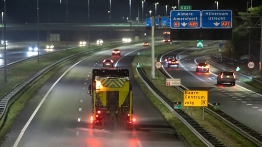 Eerste landelijke strooiactie: in alle provincies kans op gladheid