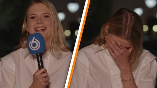 Noa Vahle krijgt schaamrood op de kaken door opmerking over vriend in De Oranjewinter