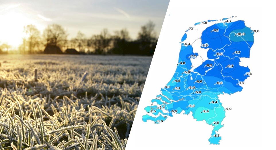 -70 in Nederland was een foutje, maar hier is het echt zo koud