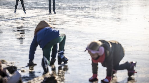 Morgen laatste kans om te schaatsen, 's avonds code geel